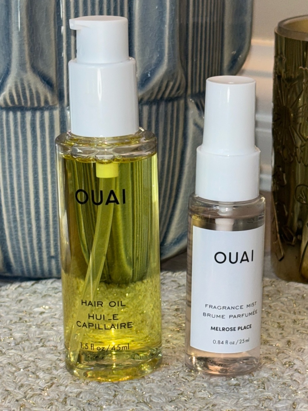 OUAI Hair Oil & Melrose Place Fragrance Mist